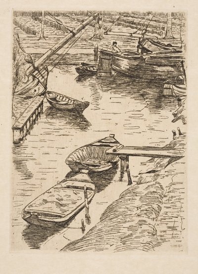 السفن في القناة بواسطة فلوريس فيرستر